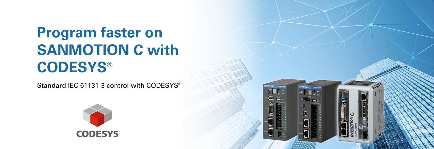 CODESYS inside SANYO DENKI SNAMOTION motion controller